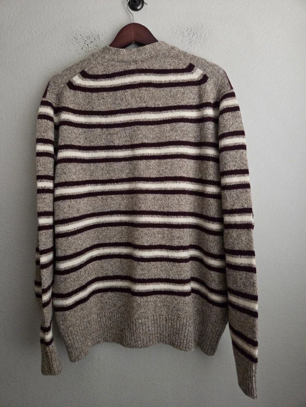 &daughter Shetland Stripe Cardigan size XL NWT